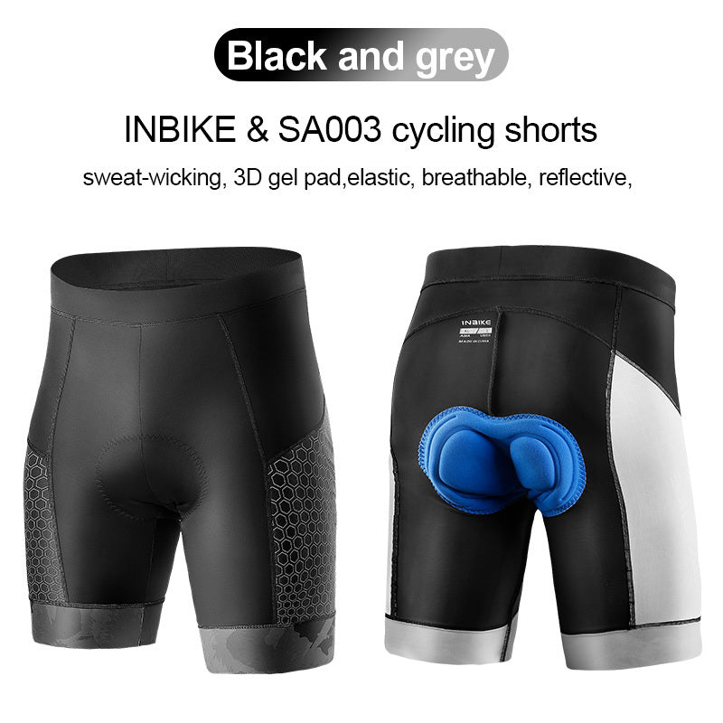 Thickened air cushion shockproof cycling shorts