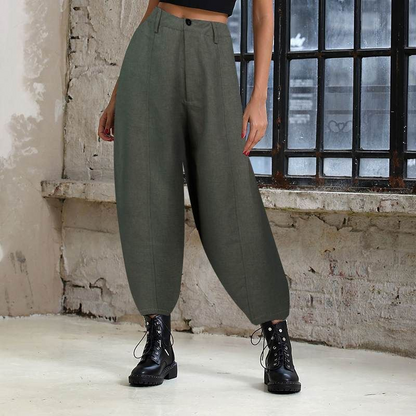 Women's Autumn Trousers Casual Baggy Harem Pants