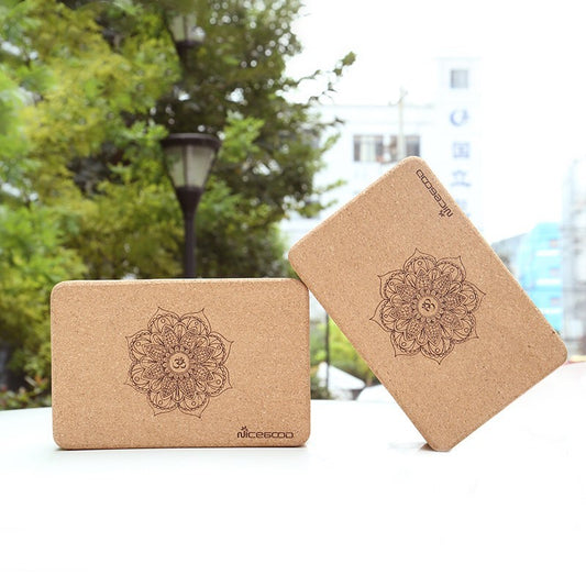 High-density Environmentally Friendly Cork Yoga Brick