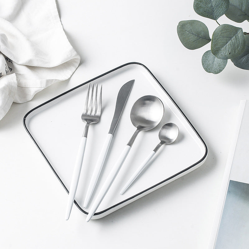 tableware stainless steel spoon set