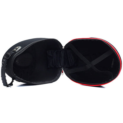 Motorcycle riding helmet bag