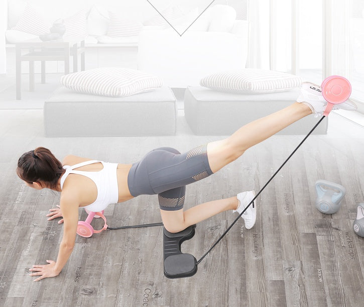 Abdominal Ring and Abdomen Fitness Equipment Household Curling Abdominal Tension Machine to Lose Weight and Slim Abdomen Artifact and Slim Waist and Arm Exercise