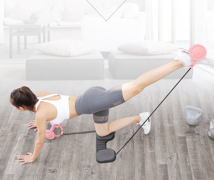 Abdominal Ring and Abdomen Fitness Equipment Household Curling Abdominal Tension Machine to Lose Weight and Slim Abdomen Artifact and Slim Waist and Arm Exercise