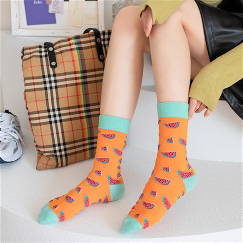 Women's All-match And Cute Cotton Sock