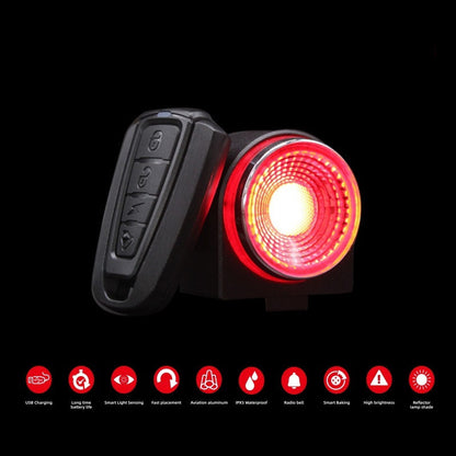 USB charging led warning tail light