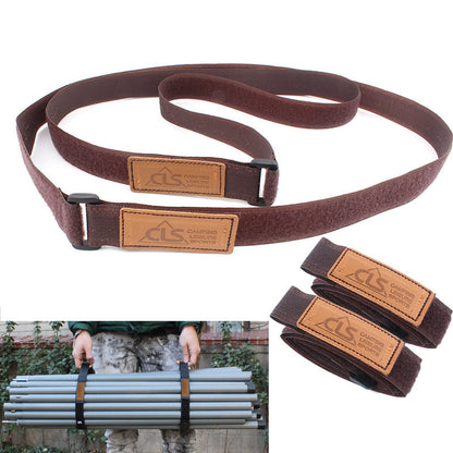 Camping travel outdoor equipment straps