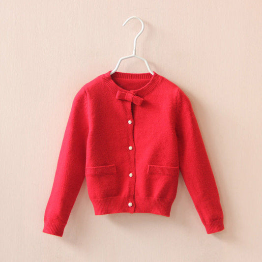 Children's baby sweater sweater cardigan