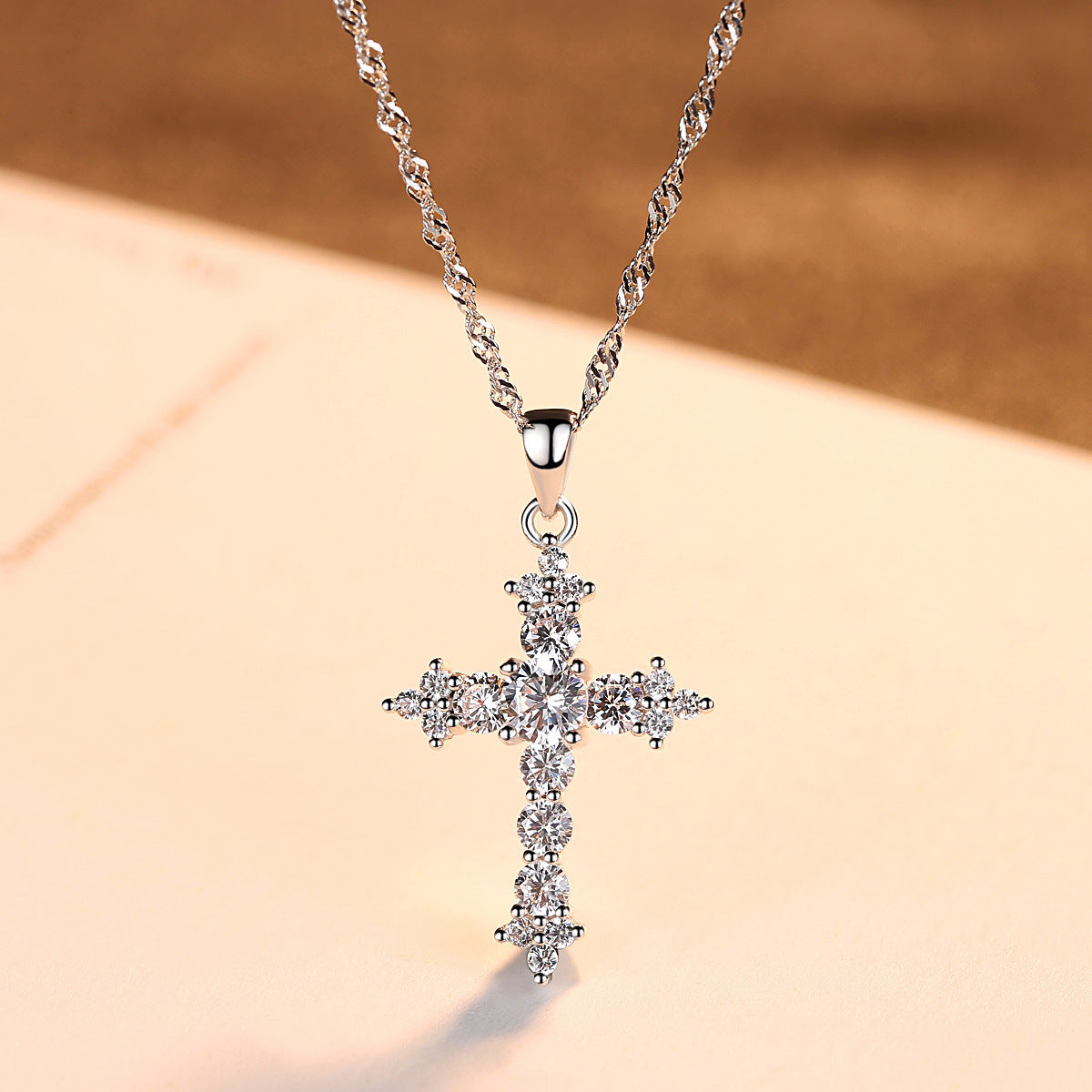 Sterling Silver Cross Necklace