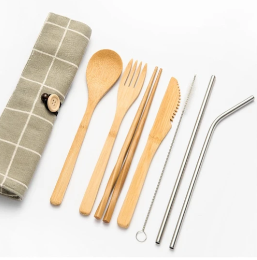 Chopsticks spoon bag travel cutlery bag