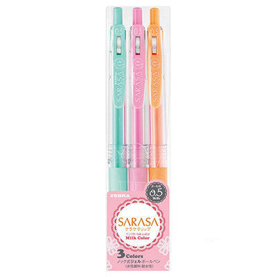 Color Press Gel Pen 8-Color Set Water Pen Milk Color