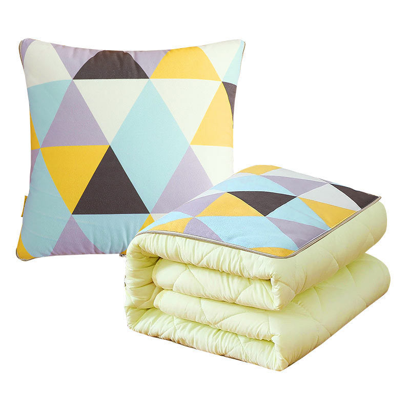 Nordic simple multifunctional pillow quilt