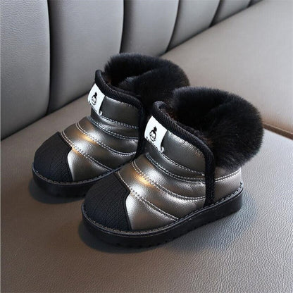 Winter children's snow boots