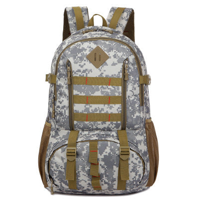 Outdoor mountaineering bag travel backpack camouflage