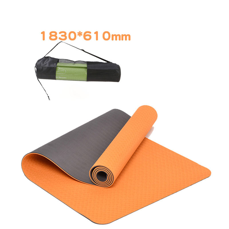 Non-slip tpe yoga mat