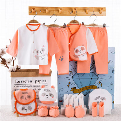 Newborn gift box baby clothes set cotton