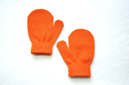 Children's Winter Warm Gloves Knitted Bag Baby Gloves