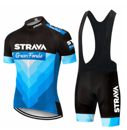 Summer Short-sleeved Cycling Jersey Suit Men