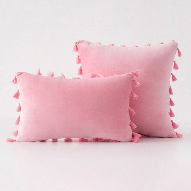 Super Soft Velvet Pillow Cover Hand Made Velvet Cushion Cover