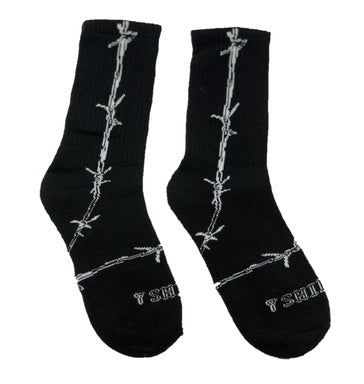 Tooth socks with thorn and thorn movement