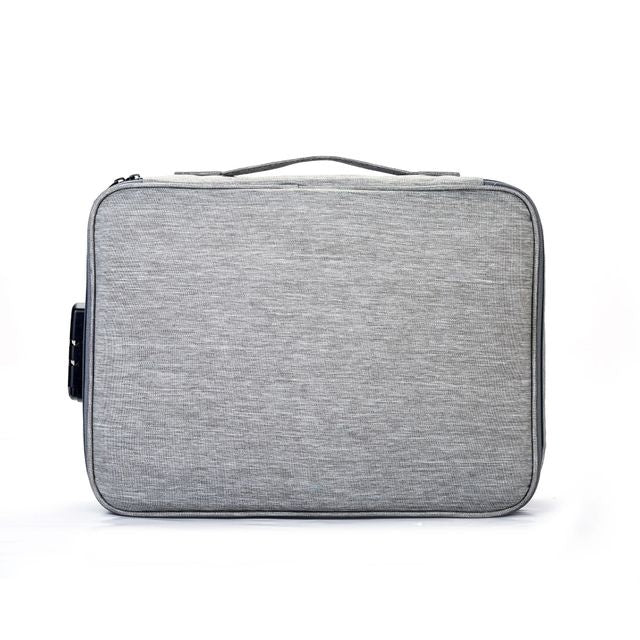 Multifunctional travel document storage bag