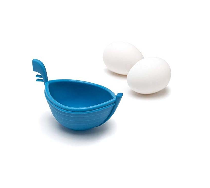 Water wave egg boat creative cute egg cooker mould