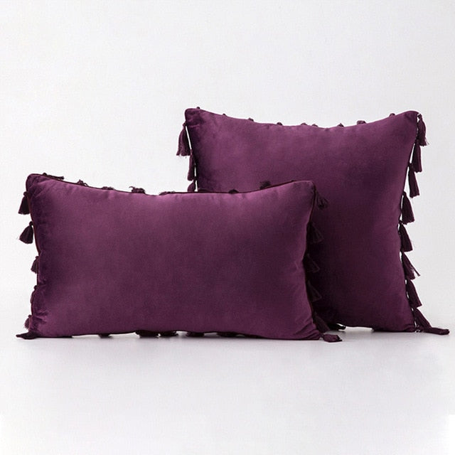 Super Soft Velvet Pillow Cover Hand Made Velvet Cushion Cover