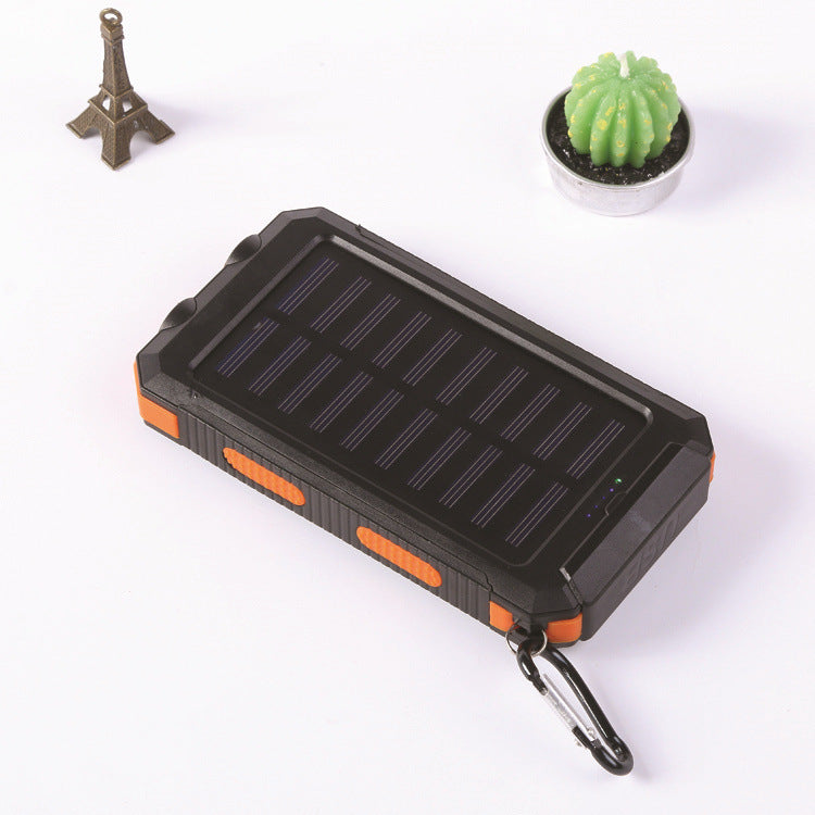 Strong Waterproof Solar Power Bank 20000mah Compass