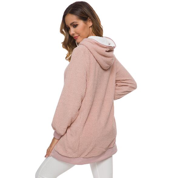 New Design Styele Casual Clothing Sweatwear Sweet Sexy Fashion Soft Good Fabric Women Hoodies