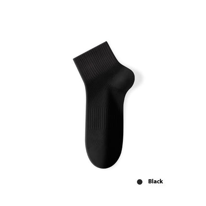 Pure Cotton Summer Antibacterial Breathable Mid-calf Socks Tight