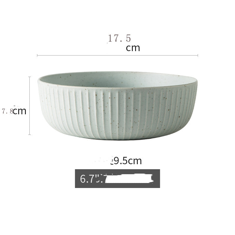 Starlight Household Ceramic Rice Bowl Noodle Bowl