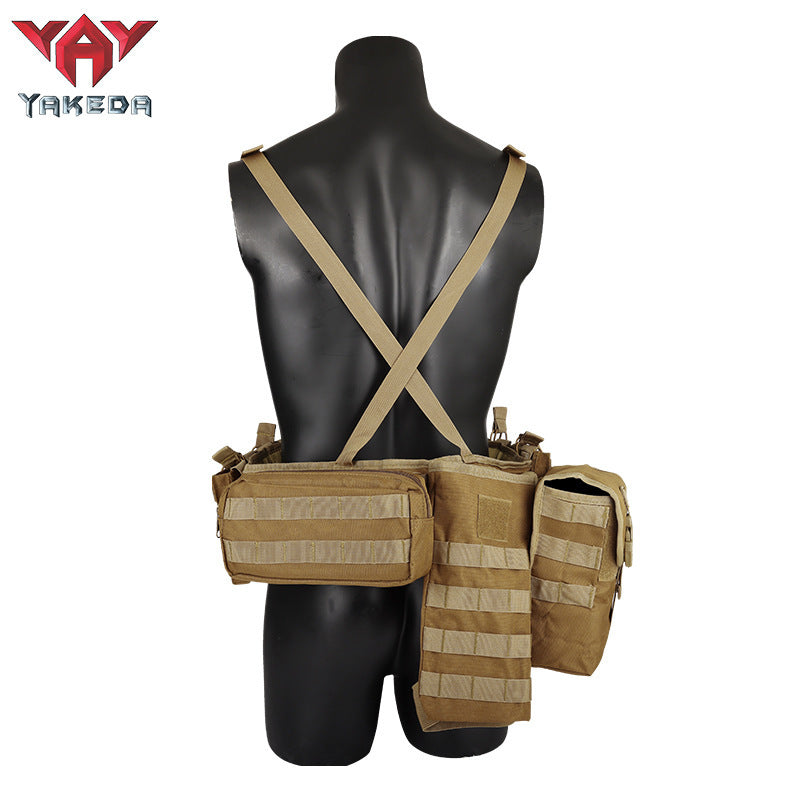 Light Tactical Vest Belly Bag Multi Functional Training Equipment Outdoor Military Fans Tactical Belly Bag In Summer