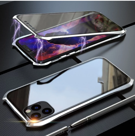 Glass magnetic king protective cover