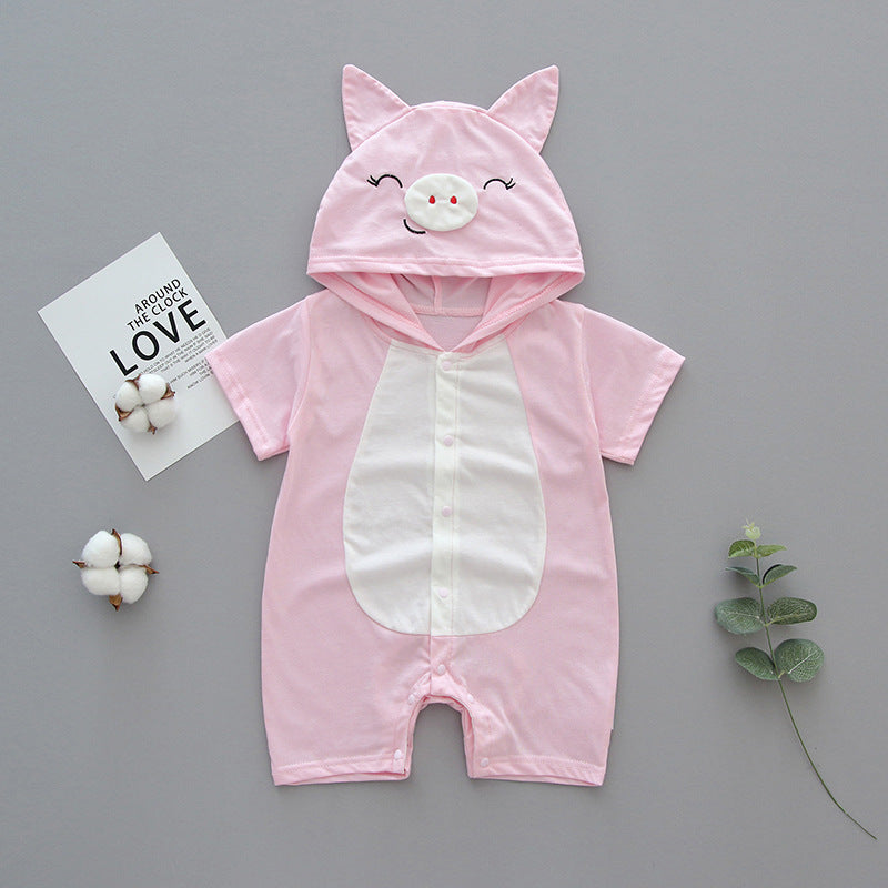 Summer baby romper for men and women