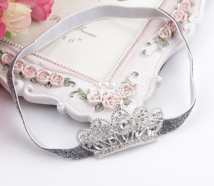 Baby crystal crown tiara