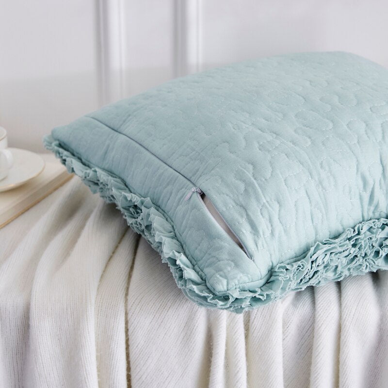 Cotton sofa pillowcase