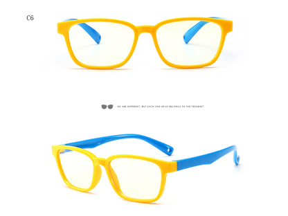 Flat mirror silicone goggles soft frame