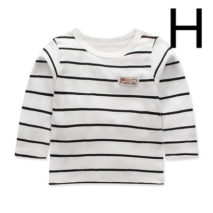 Baby Clothes Boys And Girls Cotton Long-sleeved T-shirt