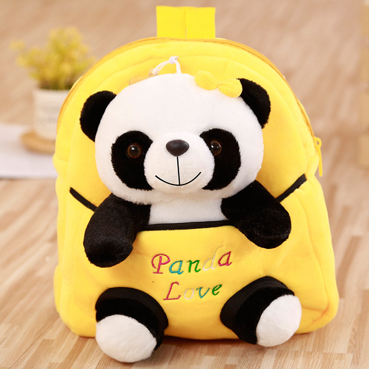 Cartoon panda backpack