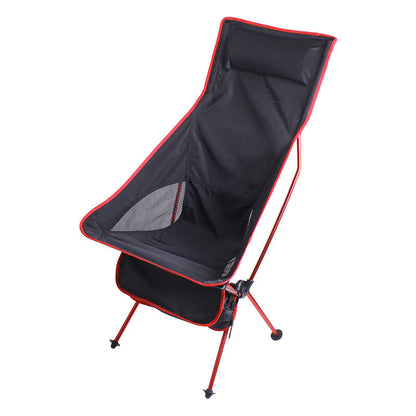 Large Outdoor Folding Fishing Chair With Pillow