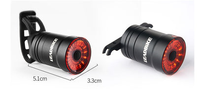 Waterproof night riding warning light