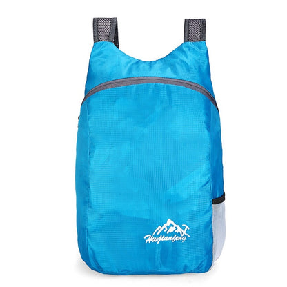 Outdoor folding backpack