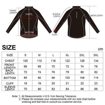 Winter warm men's sports cycling clothes