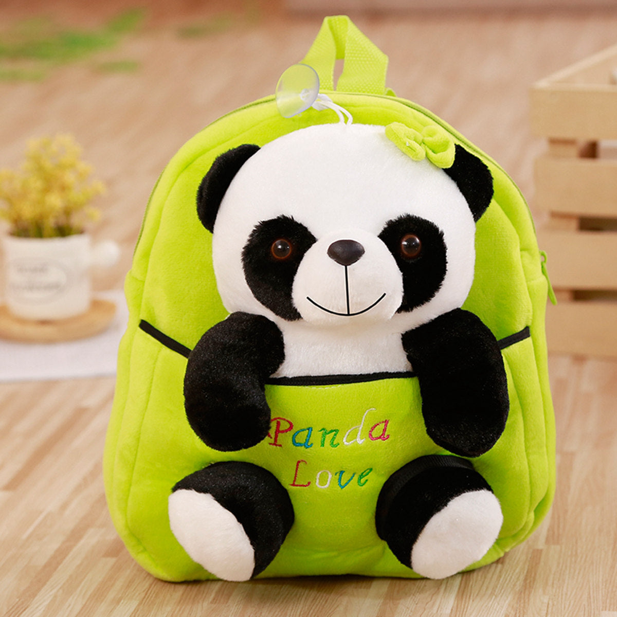 Cartoon panda backpack