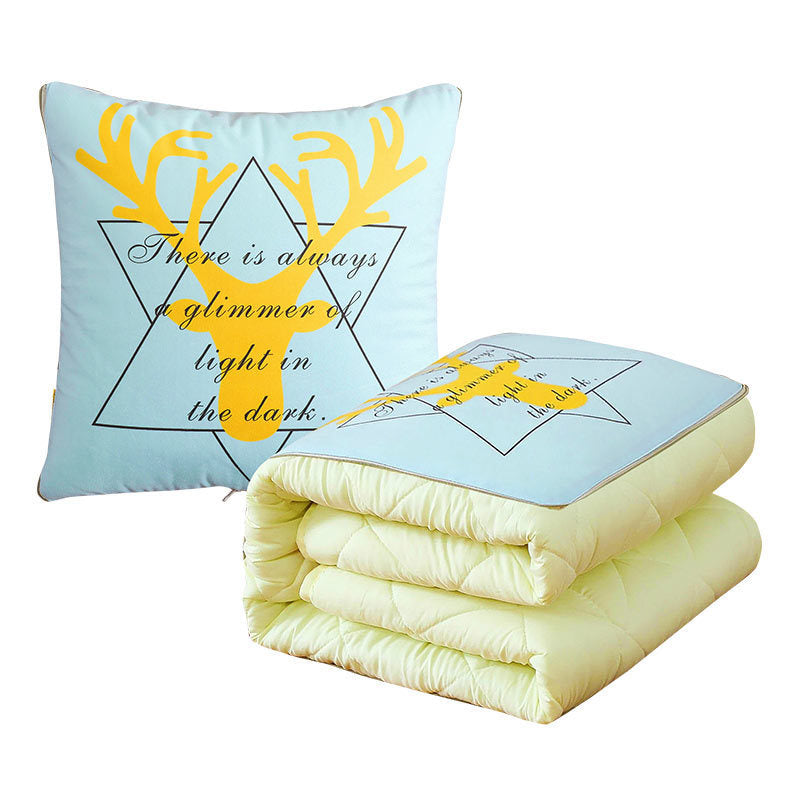 Nordic simple multifunctional pillow quilt