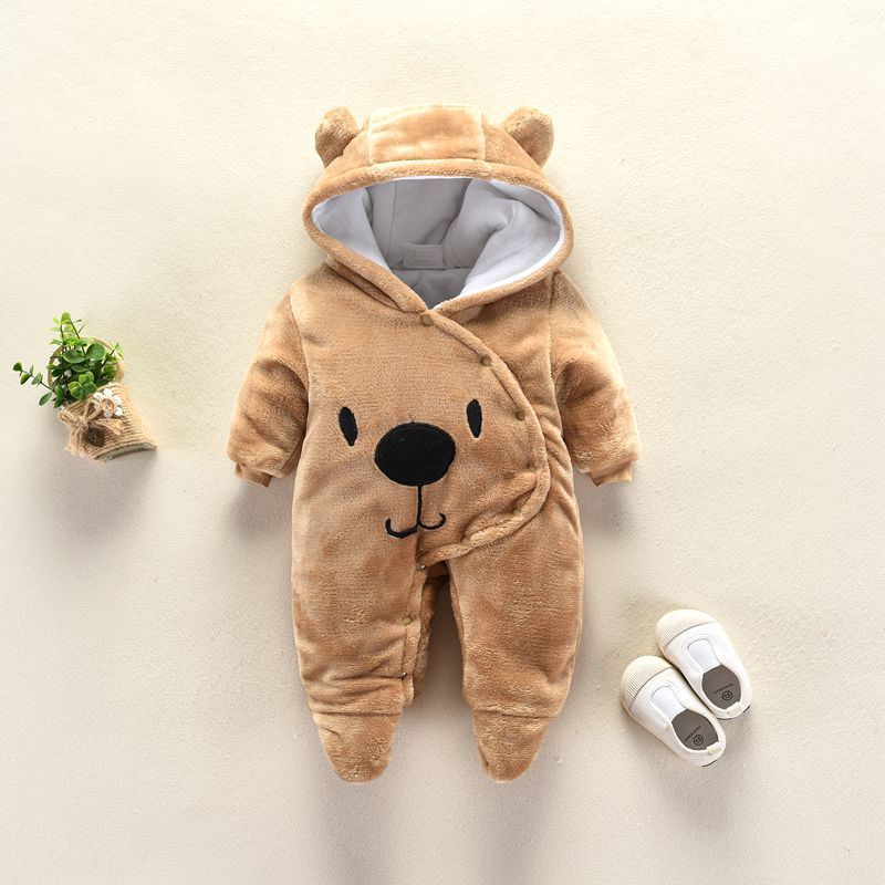 Autumn and winter newborn climbing suit