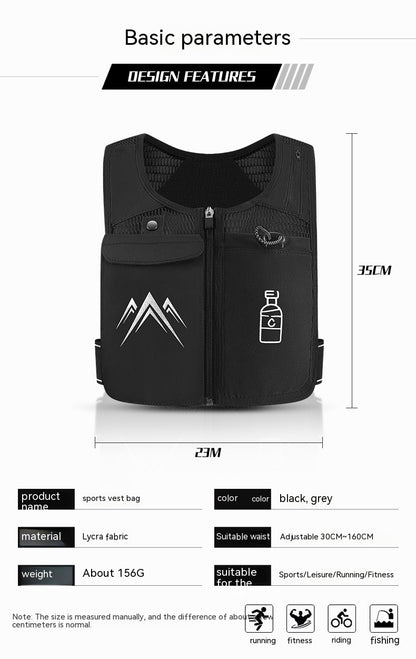 Sports Vest Running Vest Mobile Phone Bag