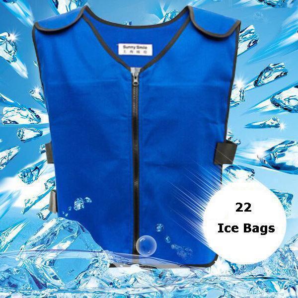 Outdoor high temperature heatstroke proof ice vest