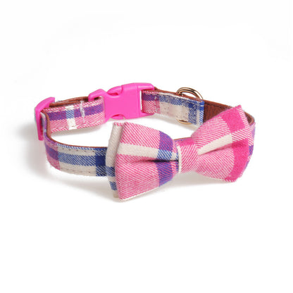 Bowknot traction collar