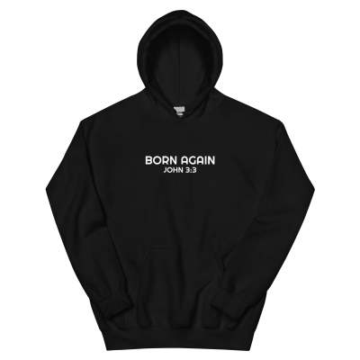 Christian Rebirth Hoodie Printed European And American Plus Velvet