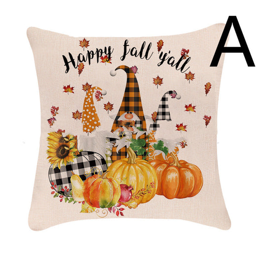 Halloween Pumpkin Series Pillowcase Car Sofa Cushion Cover
